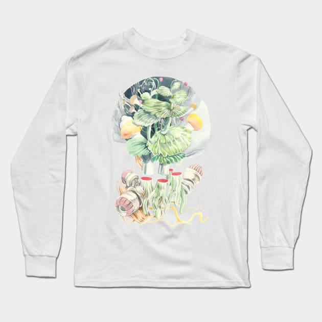 Section Long Sleeve T-Shirt by Tolagunestro